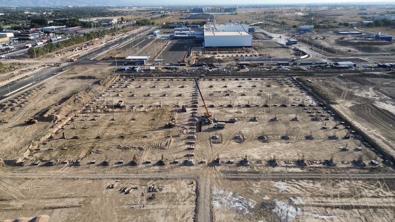 Аэрофото строительной площадки, сентябрь 2026